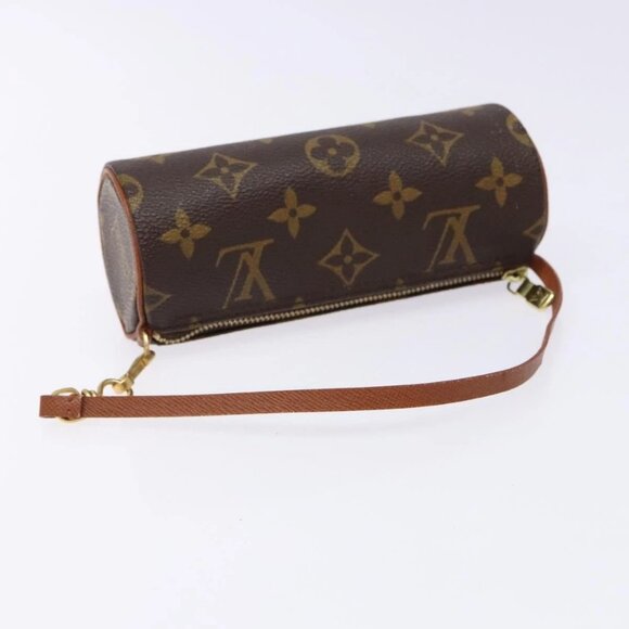 LOUIS VUITTON Monogram Papillon Pouch LV Auth BA4883 - Picture 8 of 16